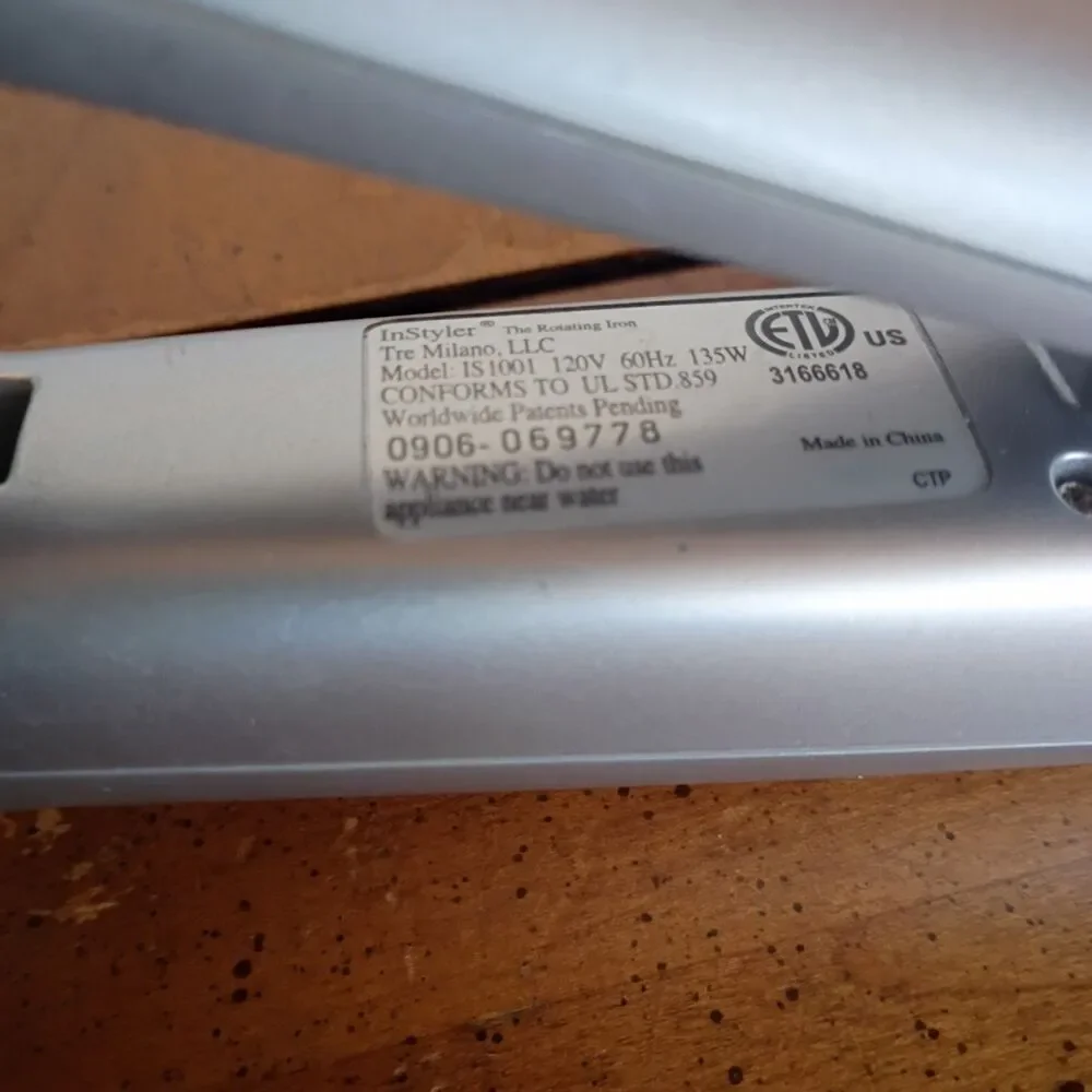 InStyler rotating hot